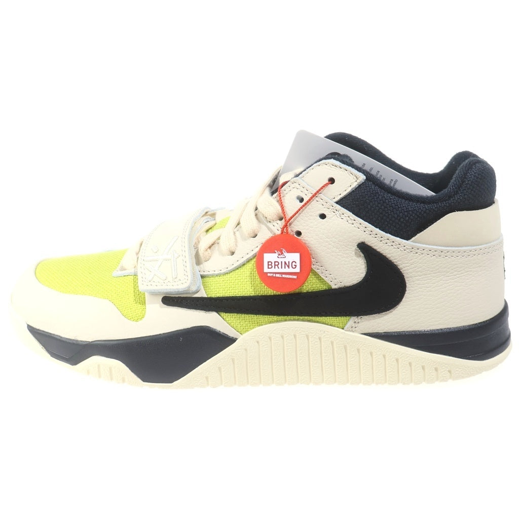 NIKE(ナイキ) ×TRAVIS SCOTT JUMPMAN JACK TR CJ1 T-REXX FZ8117-102 トラヴィススコット ジャンプマンジャック ティーレックス ローカットスニーカー US9.5/27.5cm ベージュ