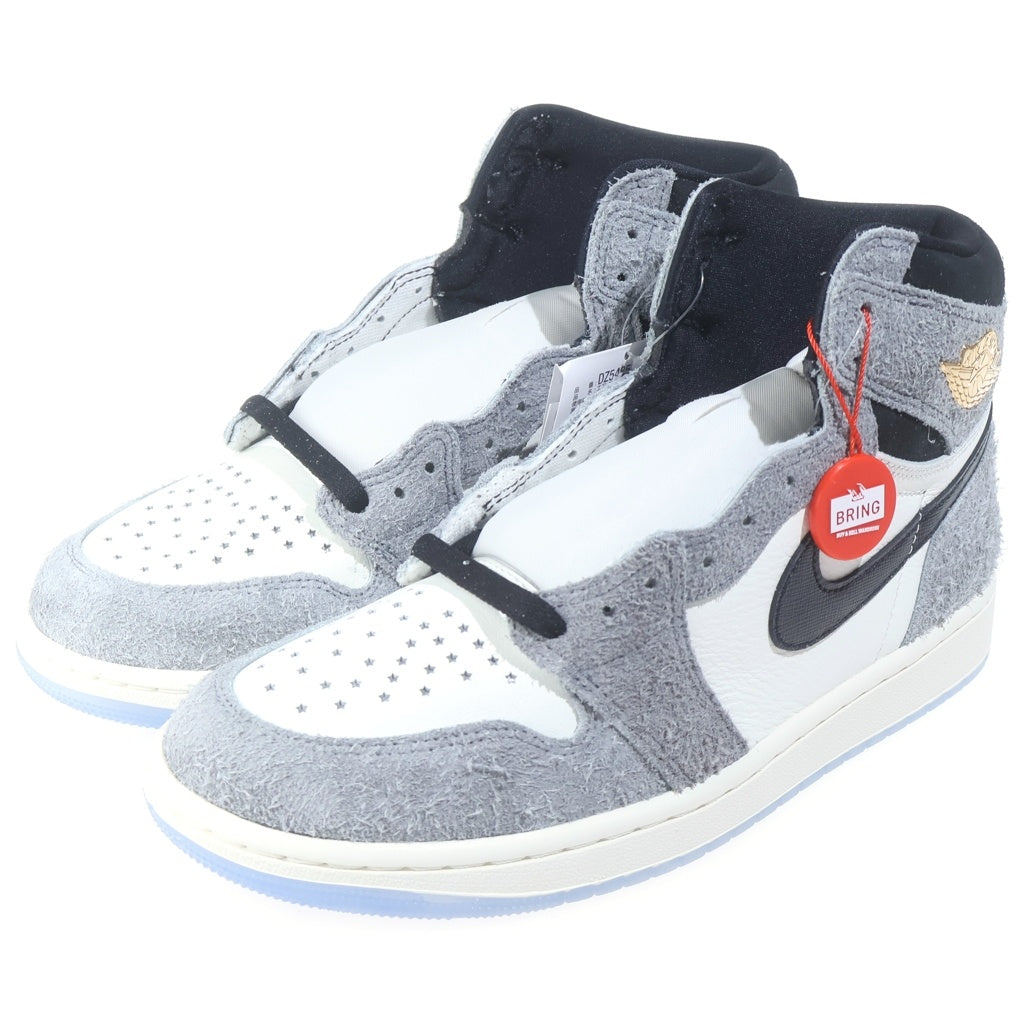 NIKE(ナイキ) AIR JORDAN RETRO HIGH OG COOL GREY DZ5485-003 エアジョーダン1 レトロ レザーハイカットスニーカー グレー/ホワイト US9.5/27.5cm