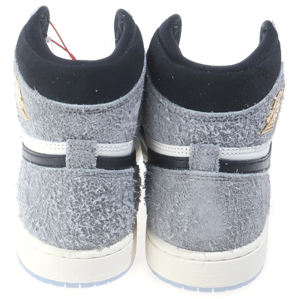 NIKE(ナイキ) AIR JORDAN RETRO HIGH OG COOL GREY DZ5485-003 エアジョーダン1 レトロ レザーハイカットスニーカー グレー/ホワイト US9.5/27.5cm