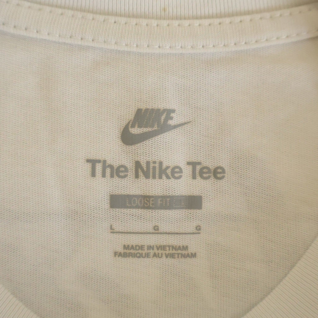 STUSSY(ステューシー) ×NIKE NRG SS TEE ナイキ 両面プリント ヘビーウエイト 半袖Tシャツ カットソー ホワイト DM4942-121