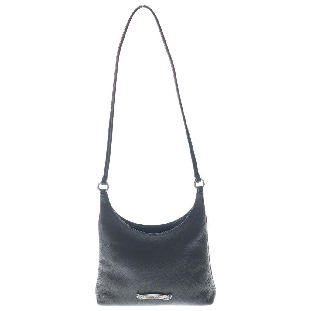 CHROME HEARTS(クロムハーツ) VIV LTHR DAGGER BAG ヴィヴ ダガーレザーバック ショルダーバック ブラック/シルバー