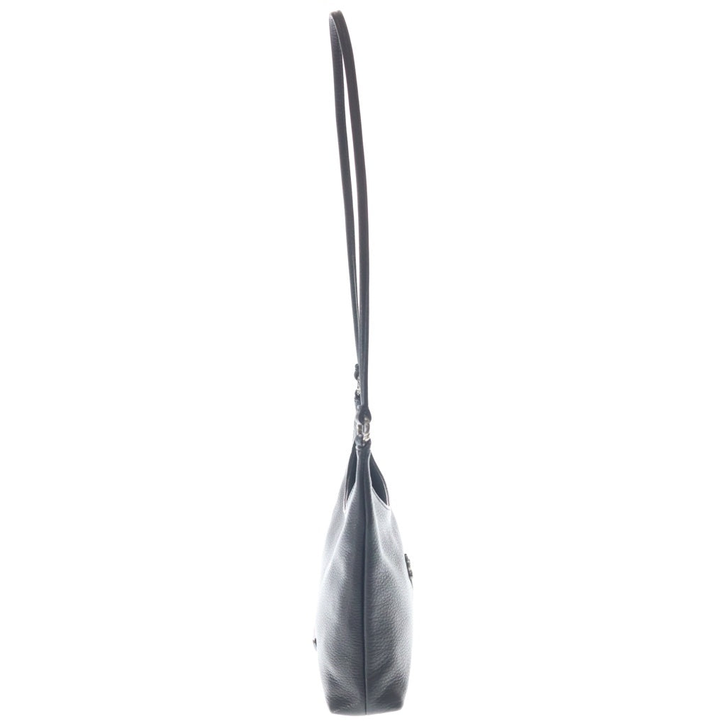 CHROME HEARTS(クロムハーツ) VIV LTHR DAGGER BAG ヴィヴ ダガーレザーバック ショルダーバック ブラック/シルバー