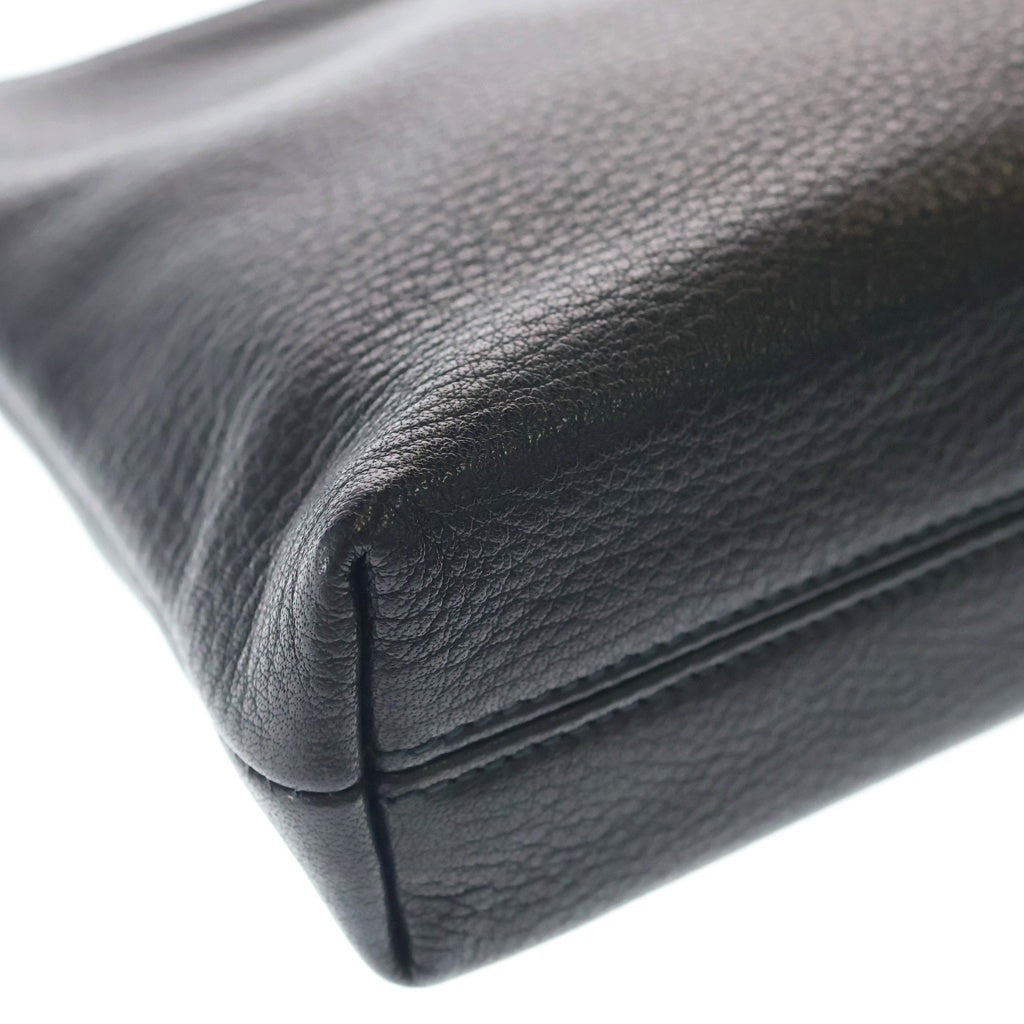 CHROME HEARTS(クロムハーツ) VIV LTHR DAGGER BAG ヴィヴ ダガーレザーバック ショルダーバック ブラック/シルバー
