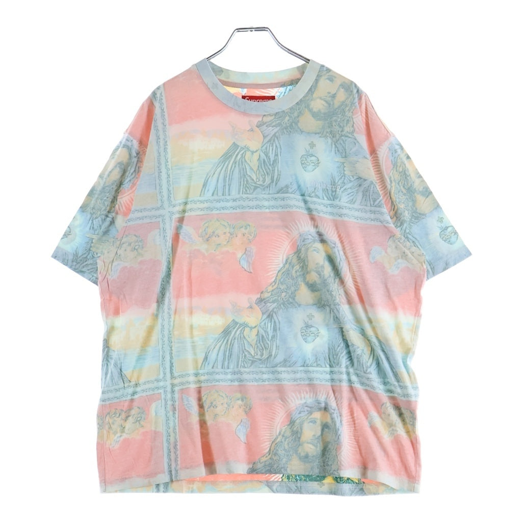 SUPREME(シュプリーム) 25AW Jesus S/S Top ジーザス 総柄 クルーネック半袖Tシャツ カットソー マルチカラー