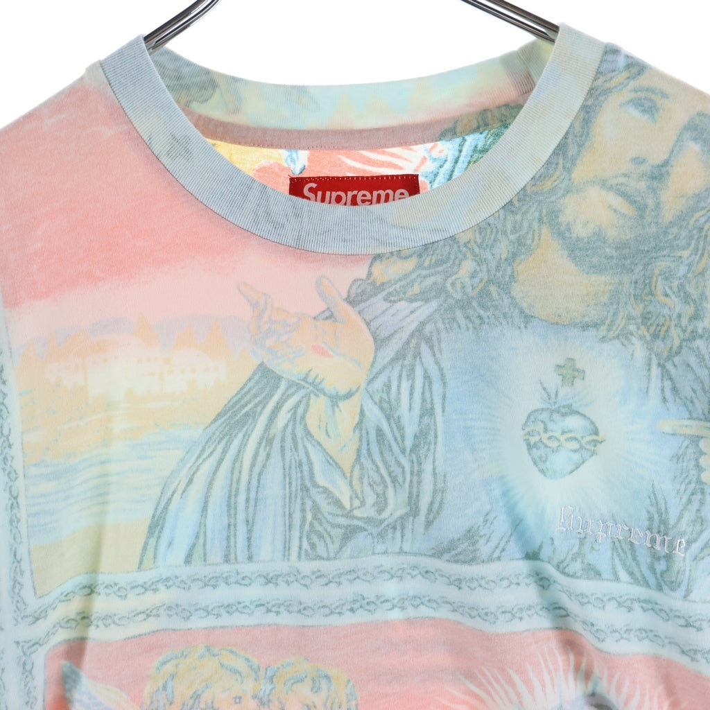 SUPREME(シュプリーム) 25AW Jesus S/S Top ジーザス 総柄 クルーネック半袖Tシャツ カットソー マルチカラー