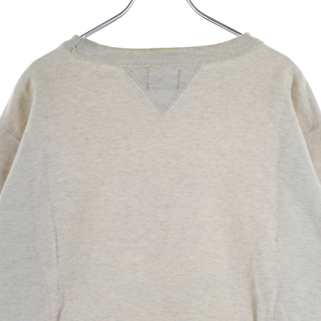 FREE WHEELERS POWER WEAR(フリーホイーラーズ) USMC VMF-111 Devil Dogs SET-IN Sleeve Sweat Shirt デビルドッグ セットイン 両V スウェットシャツ グレー