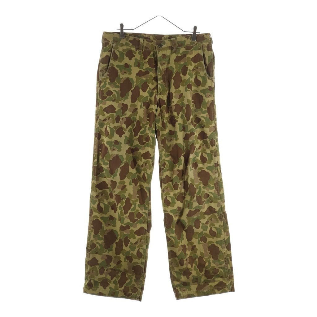 EASTMAN LEATHER CLOTHING(イーストマンレザークロージング) USMC OKINAWA FROGSKIN CAMO PANTS 沖縄 カモパンツ カーキ/ブラウン