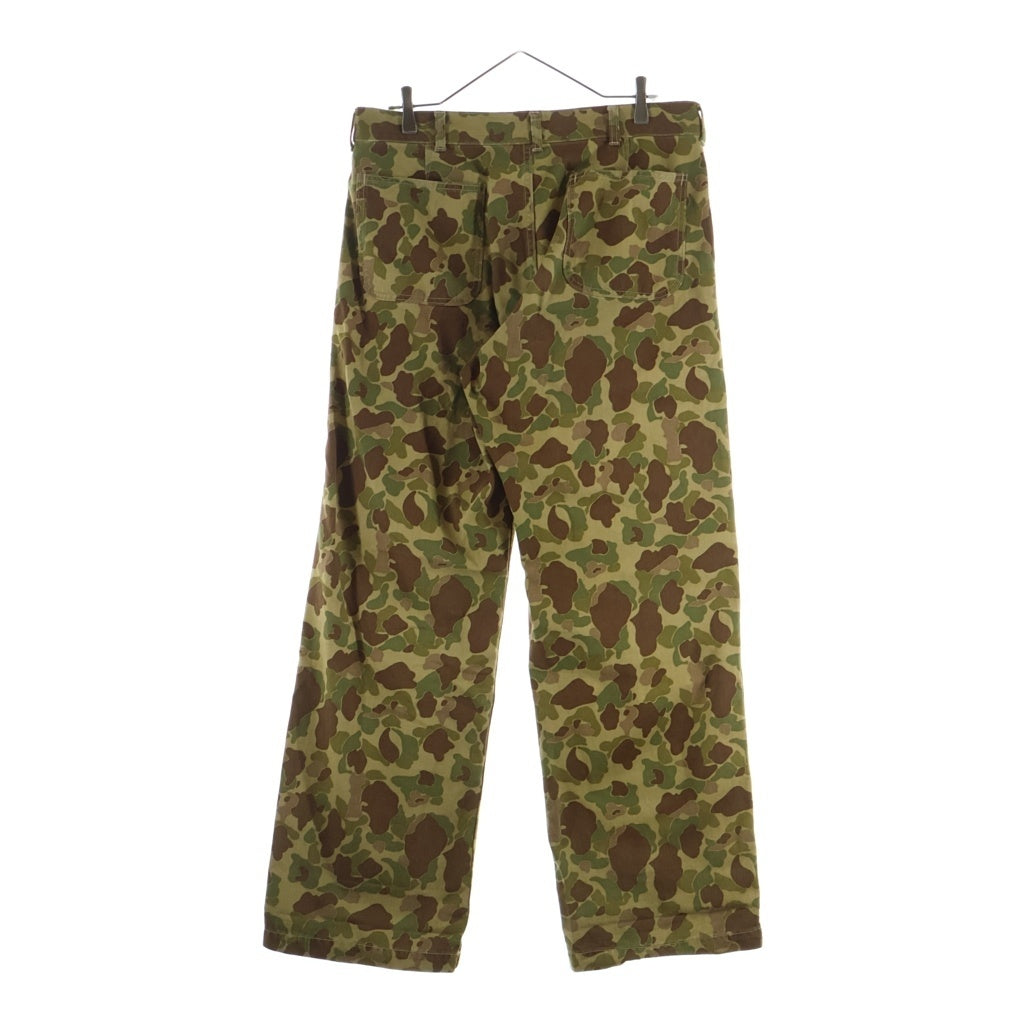 EASTMAN LEATHER CLOTHING(イーストマンレザークロージング) USMC OKINAWA FROGSKIN CAMO PANTS 沖縄 カモパンツ カーキ/ブラウン