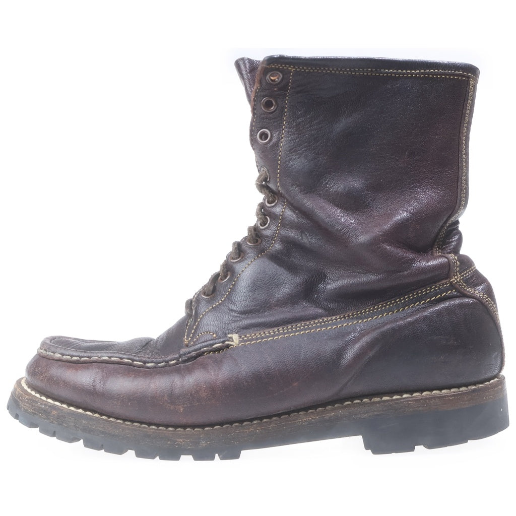 JOHN LOFGREN(ジョンロフグレン) MOHAWK MOCCASIN BOOTS Vibram モカシン ハンティングハイカットブーツ バーガンディー US9/27cm