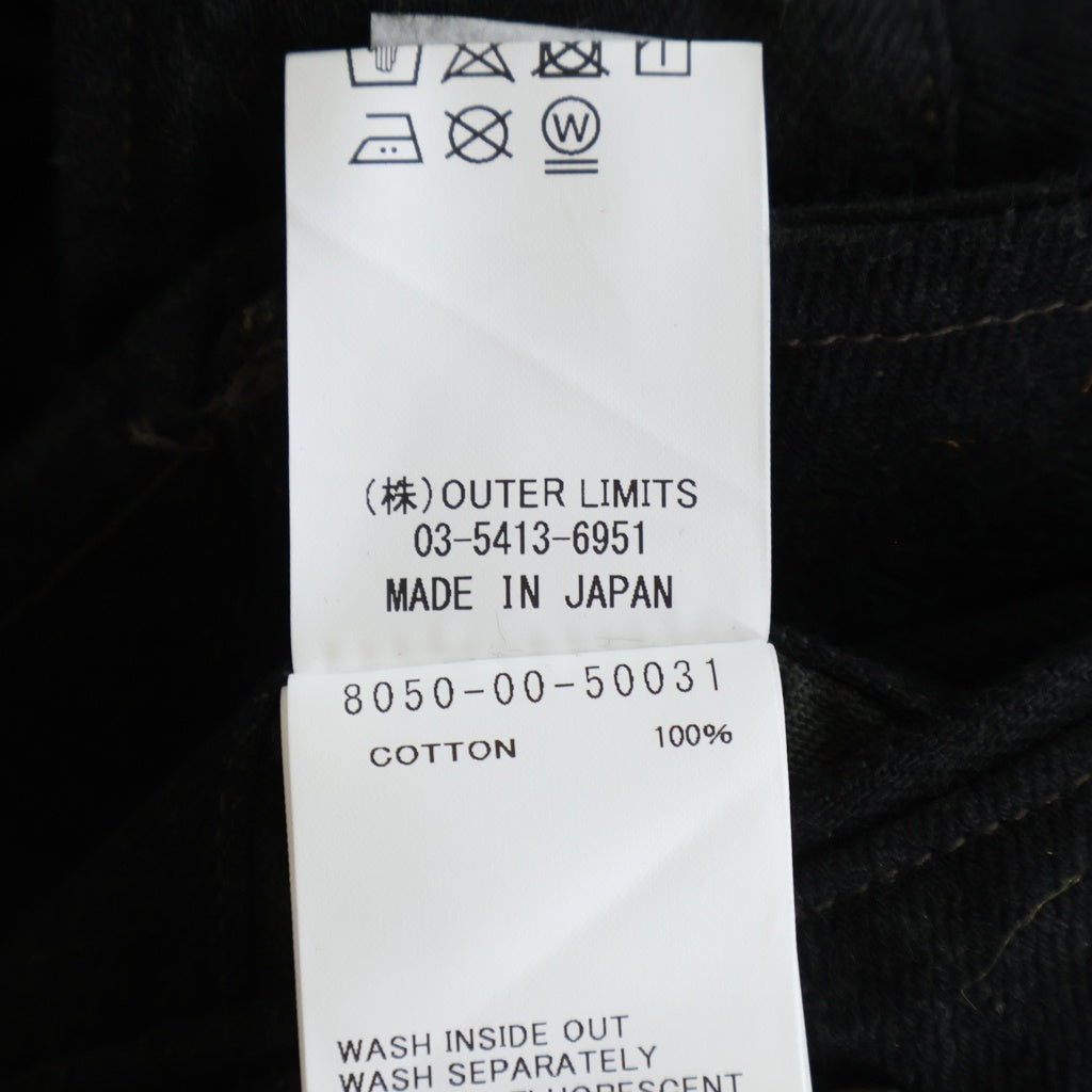 NIGEL CABOURN(ナイジェルケーボン) BRITISH ARMY DENIM PANT ブリティッシュ アーミー デニムパンツ ブラック 8050-00-50031