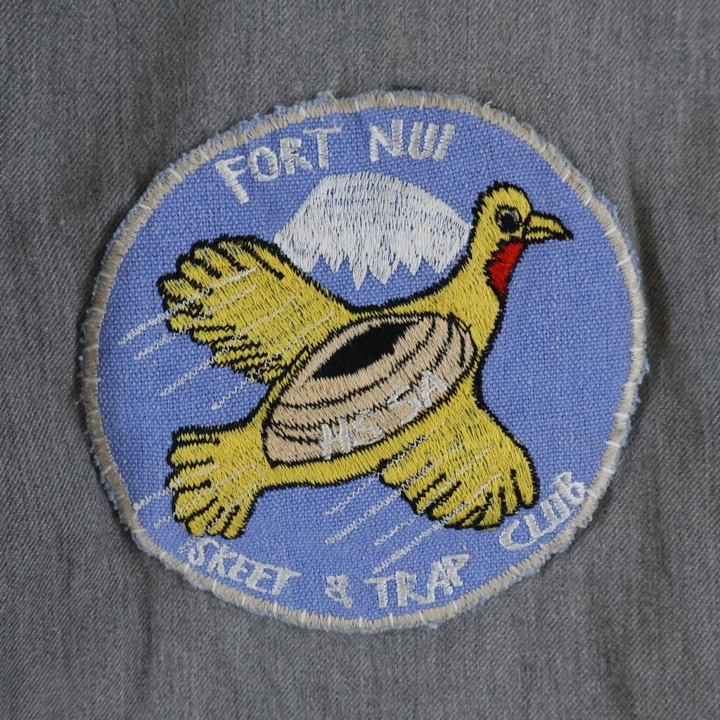 NIGEL CABOURN(ナイジェルケーボン) BASEBALL SHIRT TYPE2 ベースボール 半袖シャツ グレー 8046-00-11001