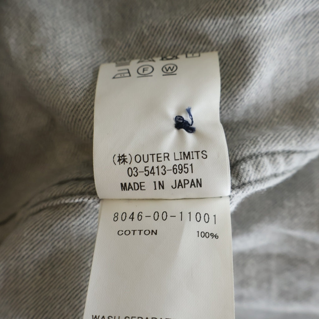 NIGEL CABOURN(ナイジェルケーボン) BASEBALL SHIRT TYPE2 ベースボール 半袖シャツ グレー 8046-00-11001