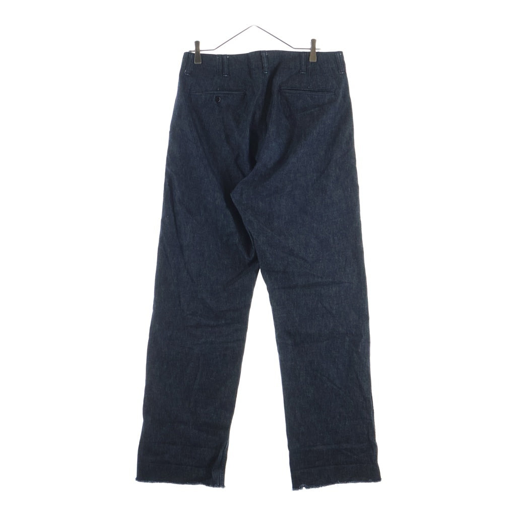 NO BRAND(ノーブランド) 【THE RITE STUFF】 WORK PANTS 10oz DEENIM HERRINGBONE TWILL ワークパンツ 10オンス デニムパンツ ヘリンボーン ツイル インディゴ