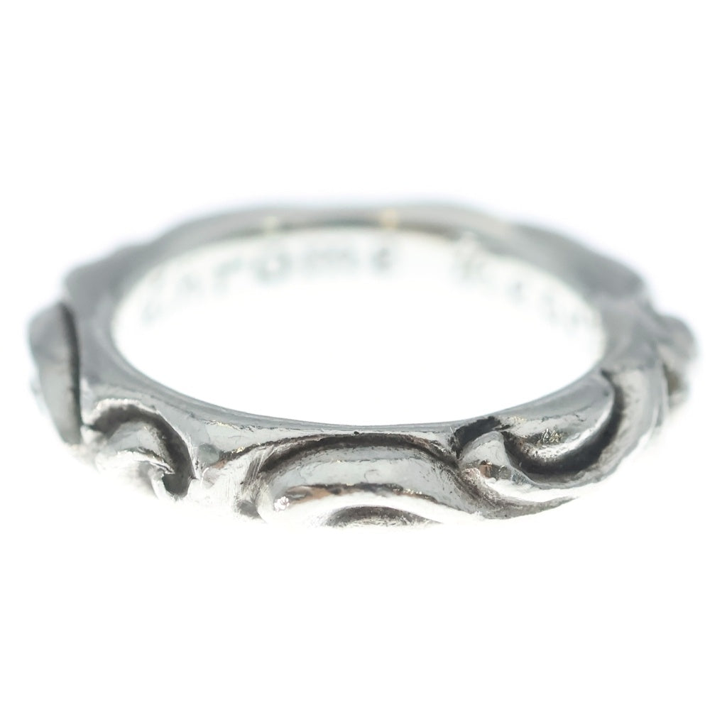 CHROME HEARTS(クロムハーツ) SCRL BAND スクロールバンド リング シルバー BCA351