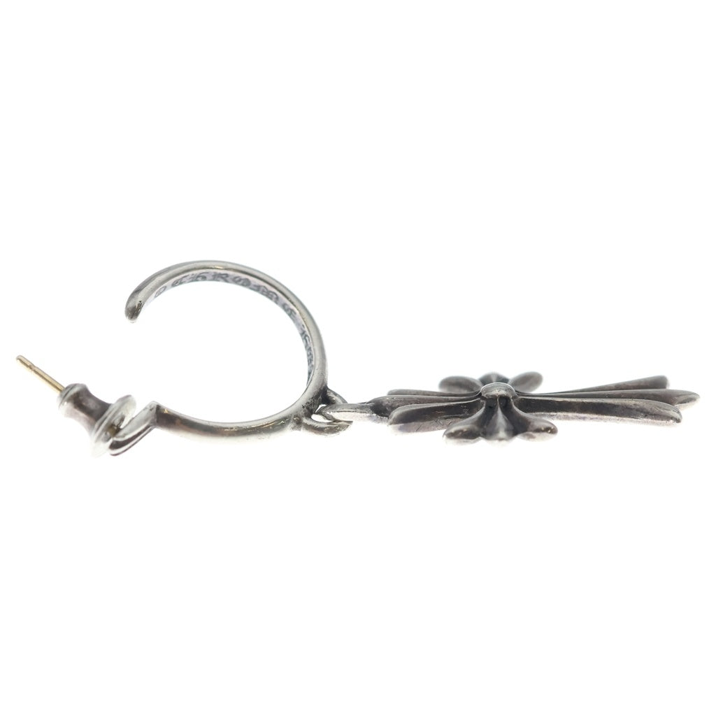 CHROME HEARTS(クロムハーツ) TINY CH CROSS タイニーCHクロス フープピアス シルバー BCA115