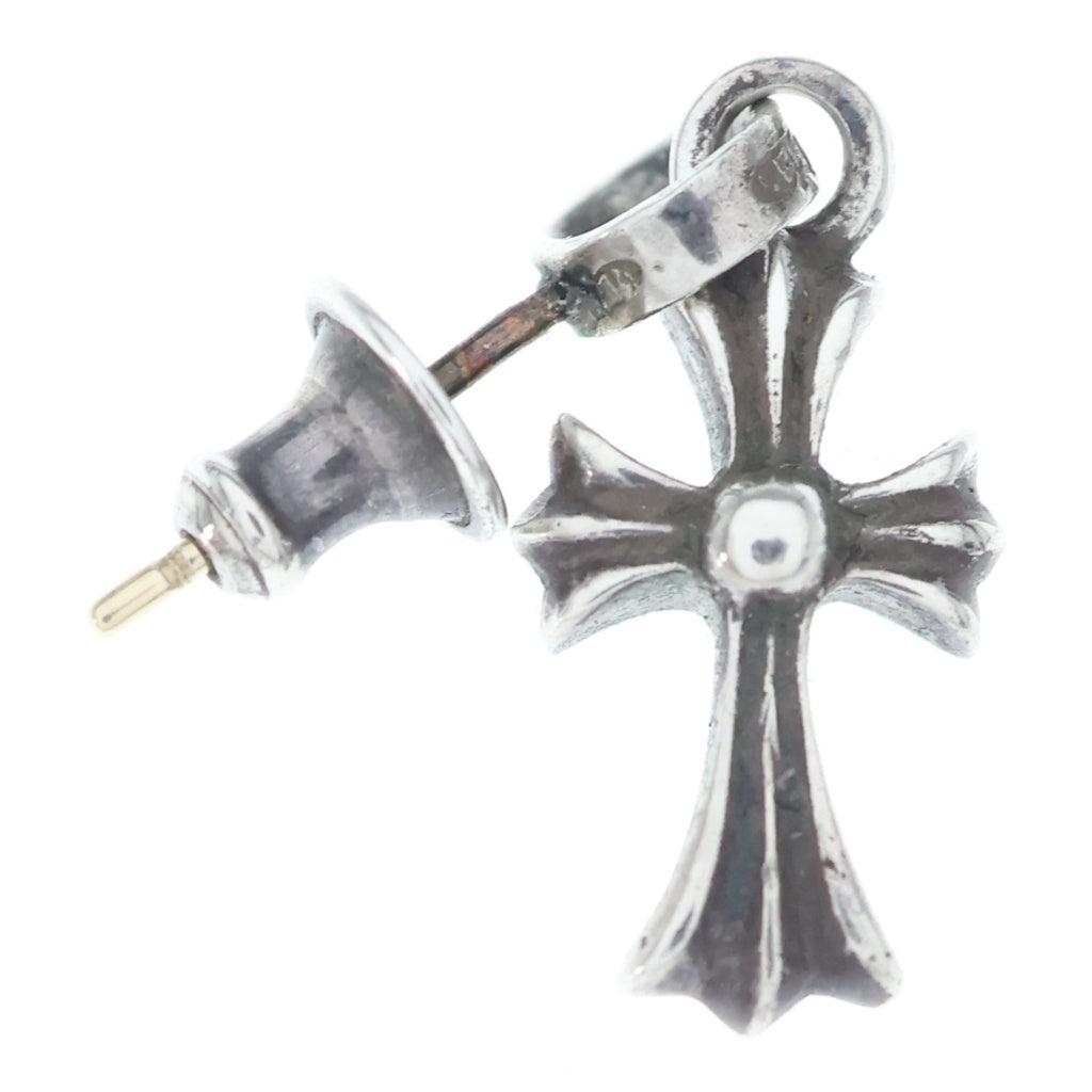 CHROME HEARTS(クロムハーツ) BBY F PPRCHN ベイビーファットクロス ドロップピアス シルバー BCA090