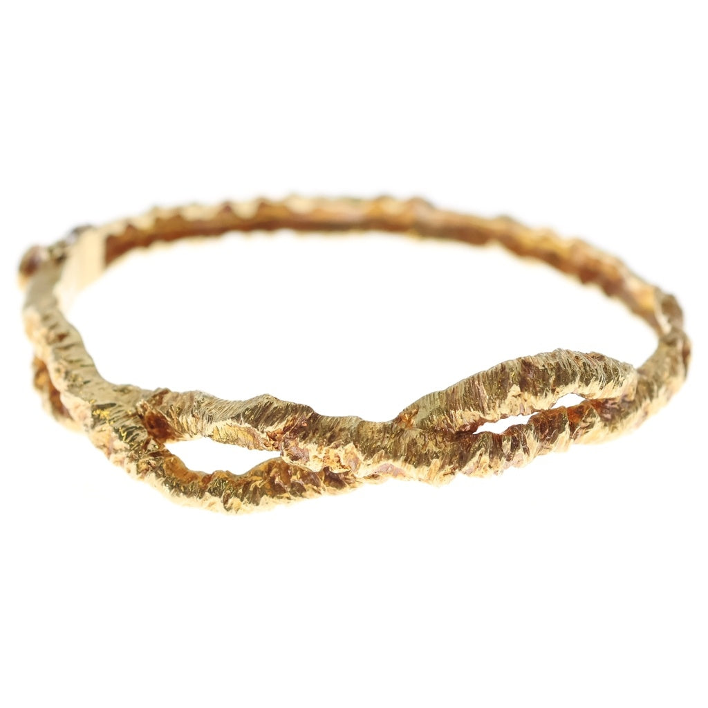 NO BRAND(ノーブランド) Gilbert Albert K18 750 BRACELET ジルベールアルベール ブレスレット ゴールド