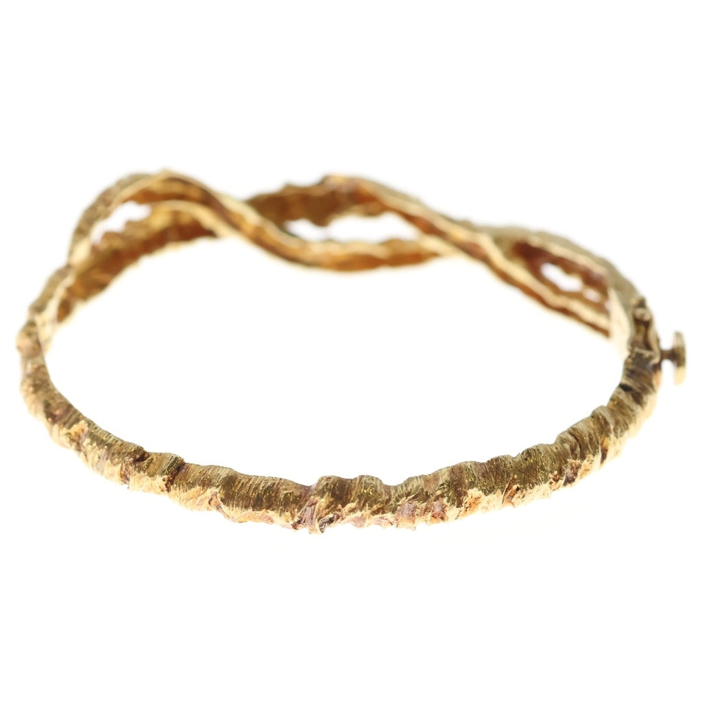 NO BRAND(ノーブランド) Gilbert Albert K18 750 BRACELET ジルベールアルベール ブレスレット ゴールド