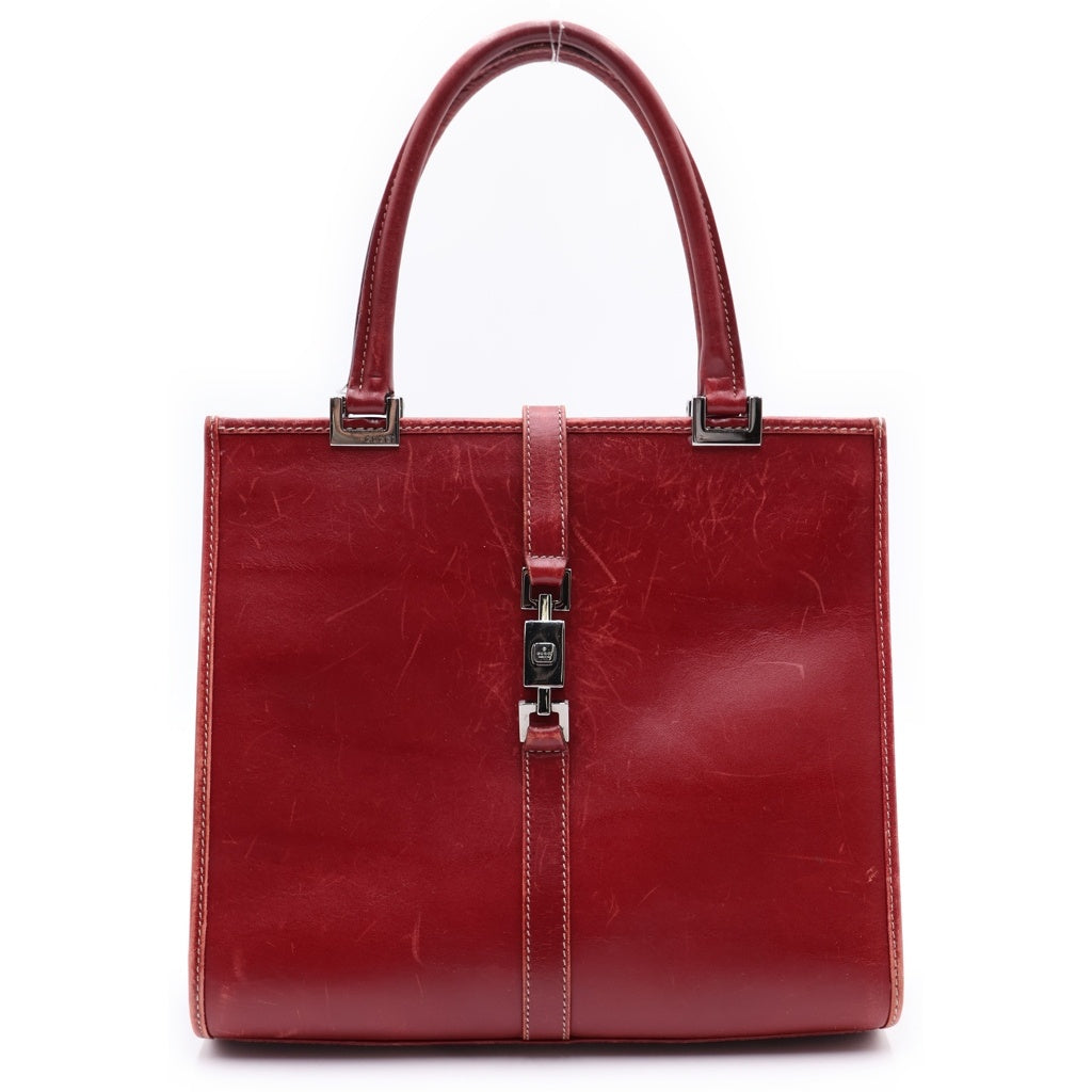 GUCCI(グッチ) ジャッキーライン ハンドバッグ ショルダーバッグ レッド 01715 3444 レディース