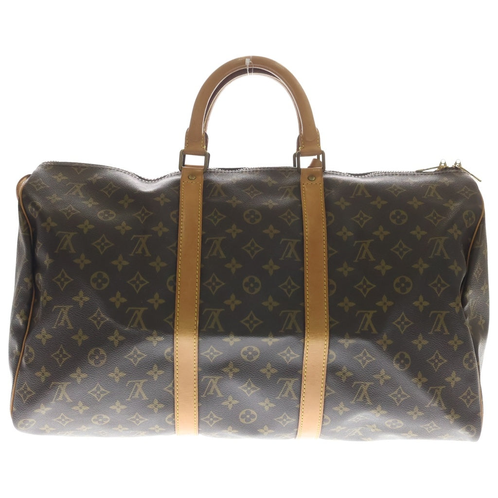 LOUIS VUITTON(ルイヴィトン) キーポル・バンドリエール50 M41416 モノグラム ボストンバッグ ブラウン レディース