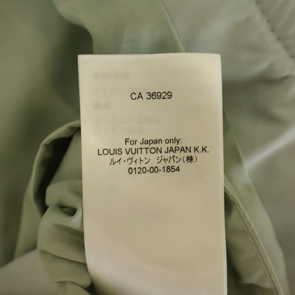 LOUIS VUITTON(ルイヴィトン) 23AW エンブロイダードライトウエイトボンバーブルゾン RM232 MO6 HPB71W ライトグリーン