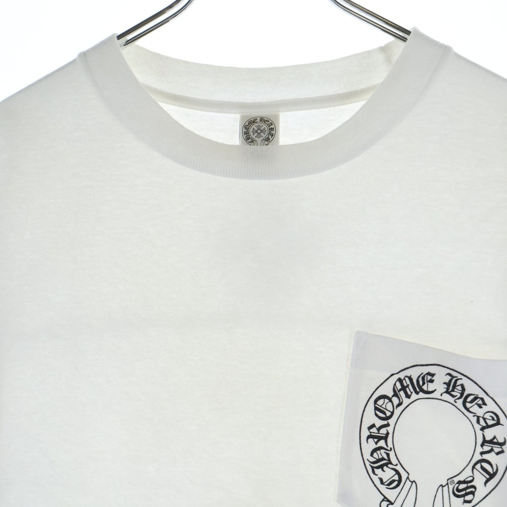CHROME HEARTS(クロムハーツ) OLD S/S オールド バックCHプラスプリント 半袖Tシャツカットソー ホワイト