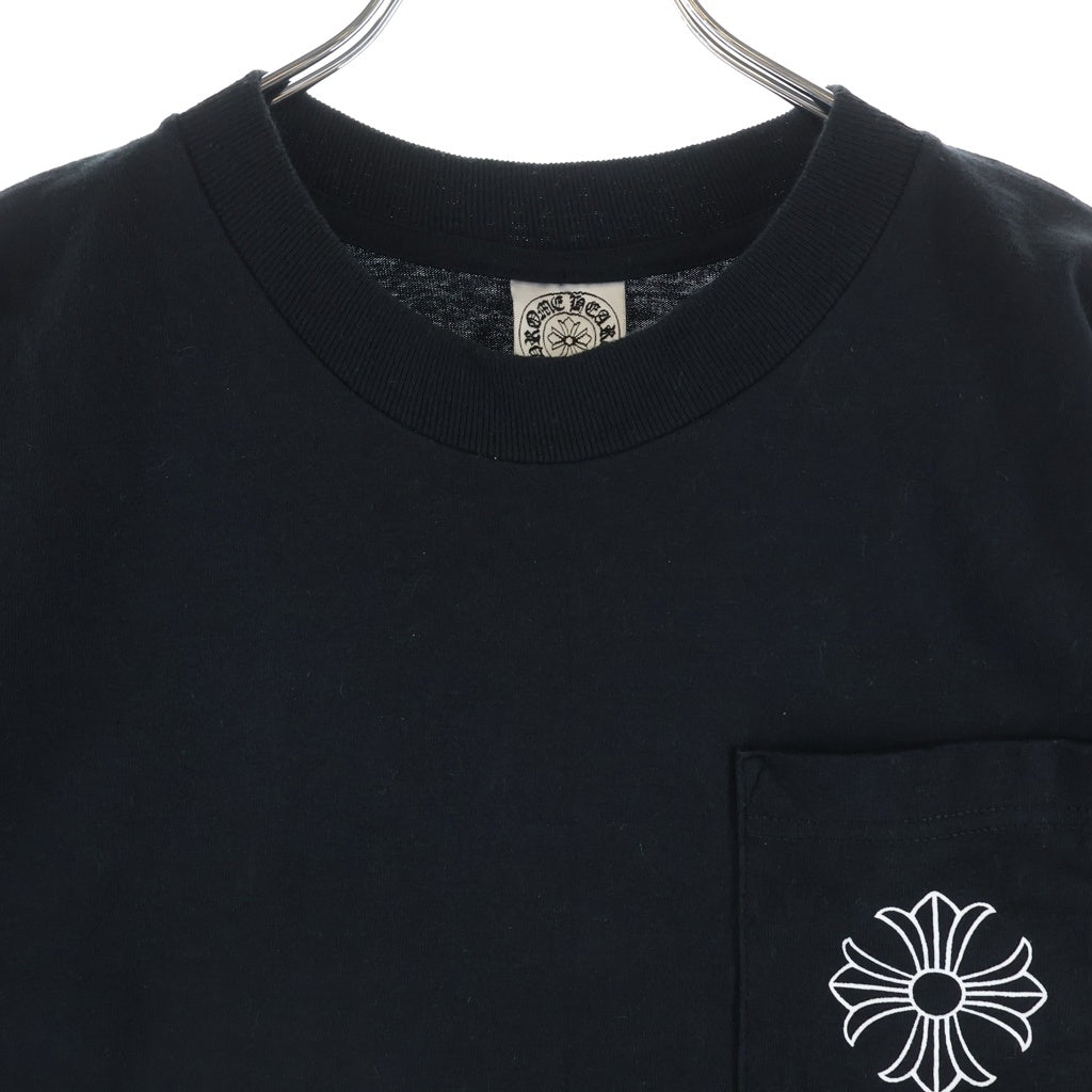 CHROME HEARTS(クロムハーツ) Malibu Limited CH Plus Block Cross Tee マリブ限定 ブロッククロス 半袖Tシャツカットソー ブラック