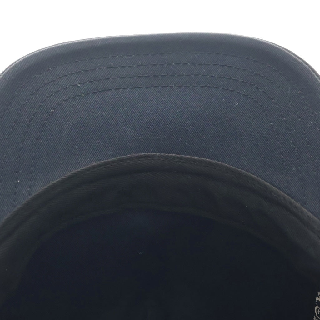 CHROME HEARTS(クロムハーツ) TRUCKER CAP デニムトラッカー ホースシュー刺繍 デニムキャップ 帽子 ブラック