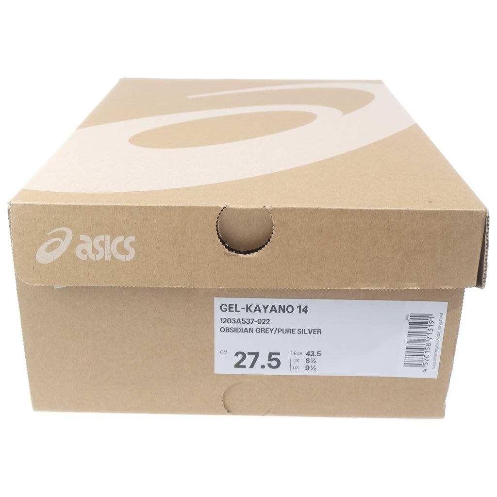 ASICS(アシックス) GEL-KAYANO14 ゲルカヤノ14 ローカットスニーカー グレー US9.5/27.5 1203A537-022