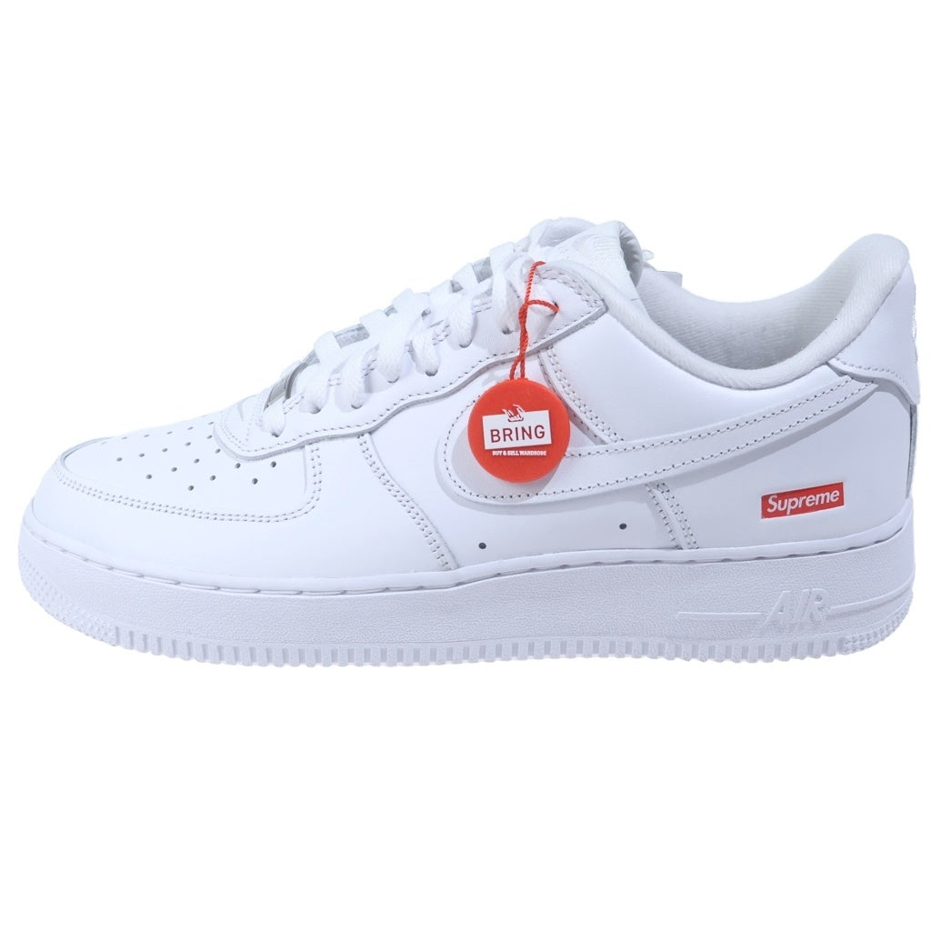 NIKE(ナイキ) ×SUPREME AIR FORCE 1 LOW CU9225-100 シュプリーム エアフォース 1 ローカットスニーカー ホワイト US9/27cm