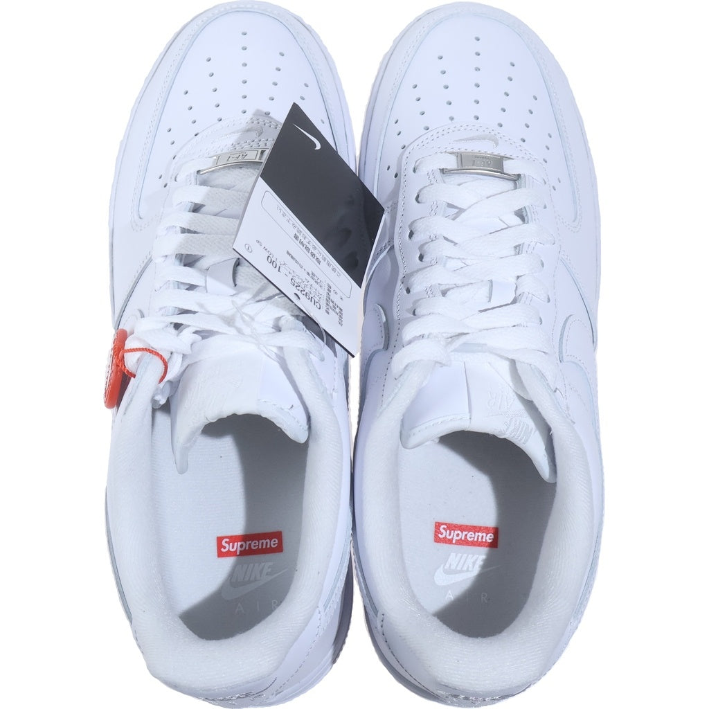 NIKE(ナイキ) ×SUPREME AIR FORCE 1 LOW CU9225-100 シュプリーム エアフォース 1 ローカットスニーカー ホワイト US9/27cm