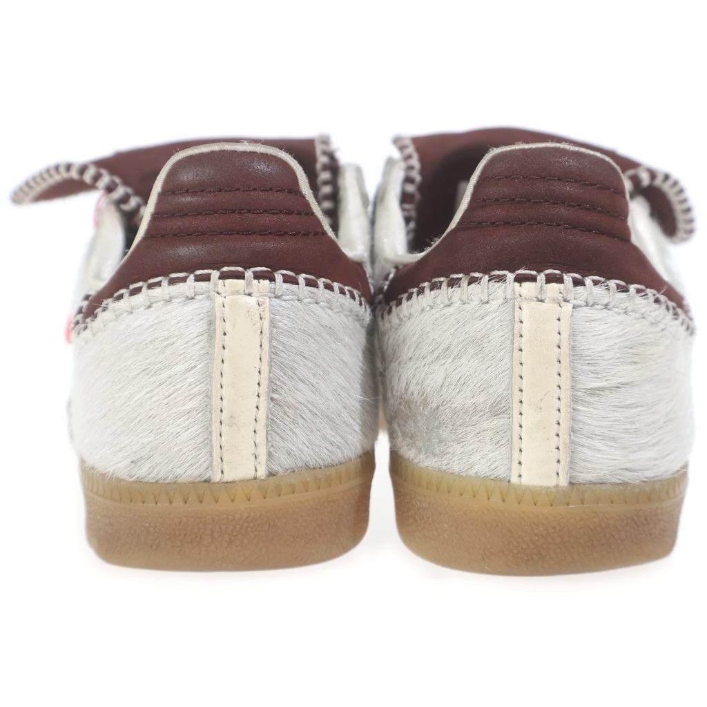 adidas(アディダス) 23AW ×Wales Bonner Samba Pony Tonal Low ウェールズボナー サンバ ポニートーナル ローカットスニーカー ベージュ/ブラウン US8.5/26.5cm IE0586