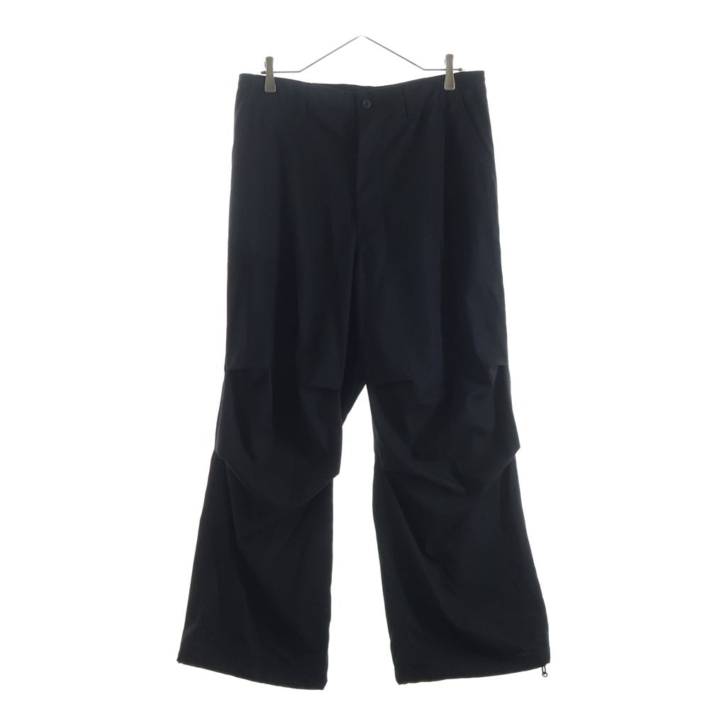 Graphpaper(グラフペーパー) 26SS High Twist Gabardine Military Pants ハイツイストギャバジンミリタリーパンツ ブラック GM261-40083B
