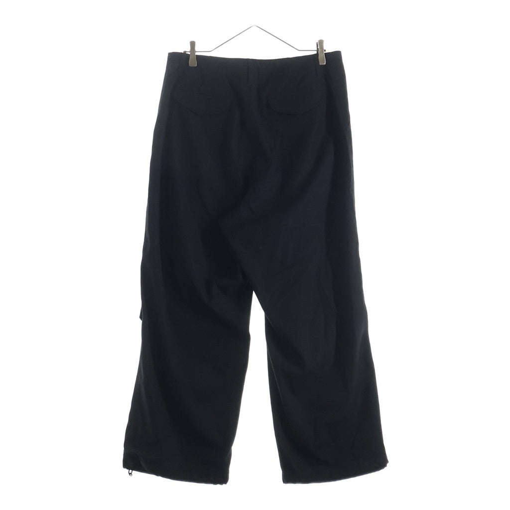 Graphpaper(グラフペーパー) 26SS High Twist Gabardine Military Pants ハイツイストギャバジンミリタリーパンツ ブラック GM261-40083B