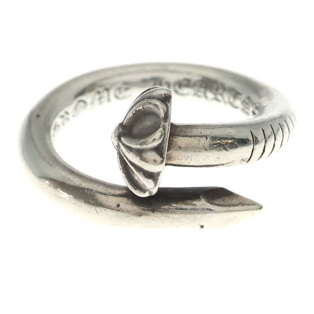 CHROME HEARTS(クロムハーツ) NAIL CRSBALL ネイル クロスボール リング シルバー BCA349