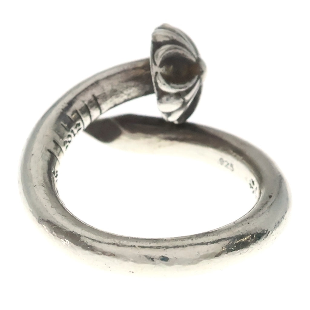 CHROME HEARTS(クロムハーツ) NAIL CRSBALL ネイル クロスボール リング シルバー BCA349