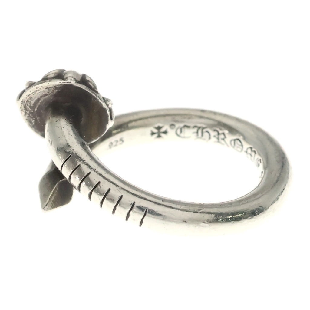 CHROME HEARTS(クロムハーツ) NAIL CRSBALL ネイル クロスボール リング シルバー BCA349