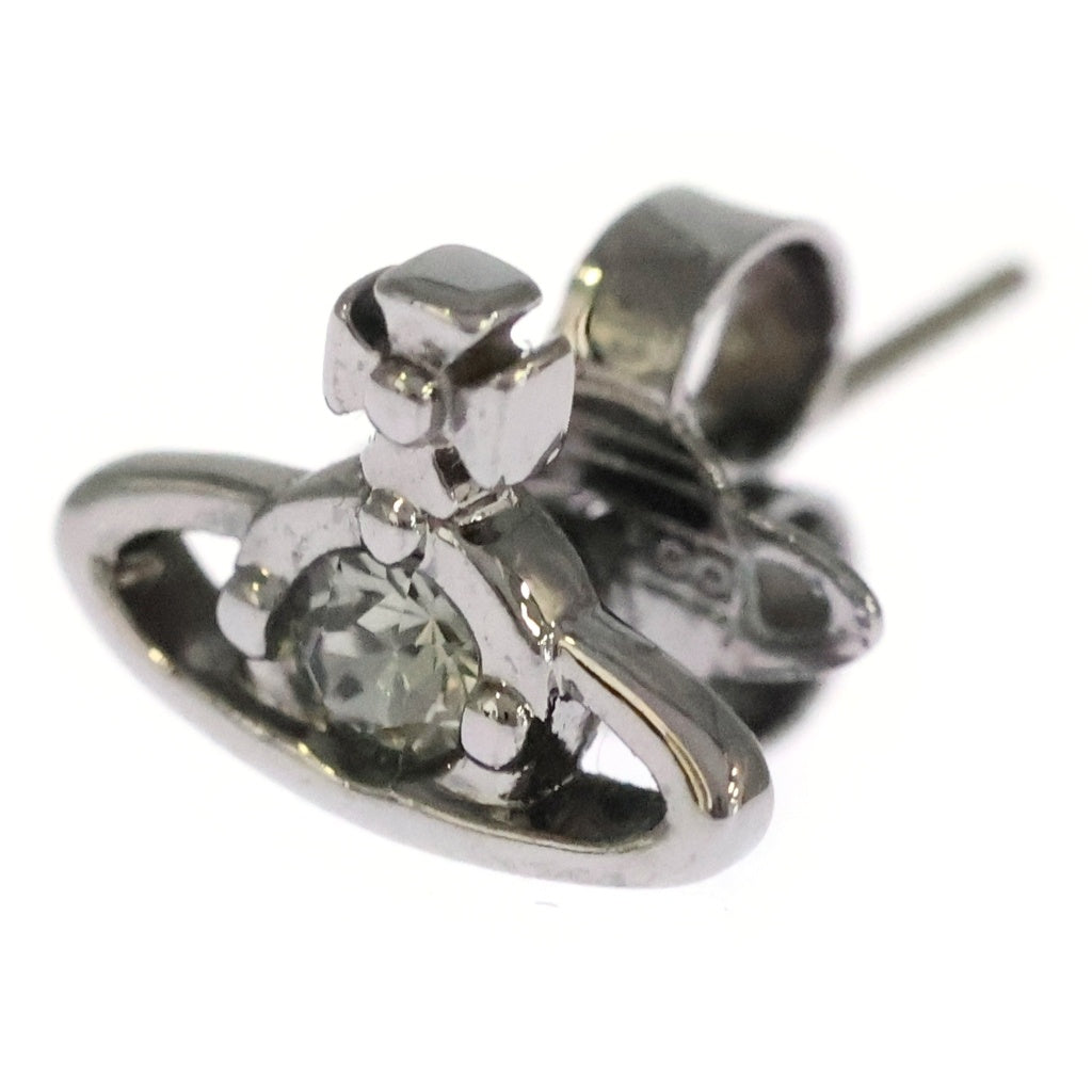 Vivienne Westwood MAN(ヴィヴィアンウエストウッドマン) NANO SOLITAIRE ナノ ソリティア ピアス シルバー