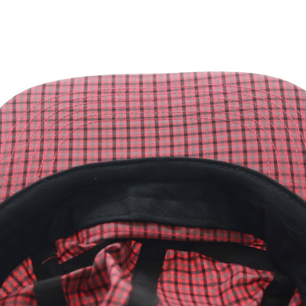 SUPREME(シュプリーム) 21SS Cordura Plaid Camp Cap コーデュラ キャンプキャップ 帽子 レッド H21SS25