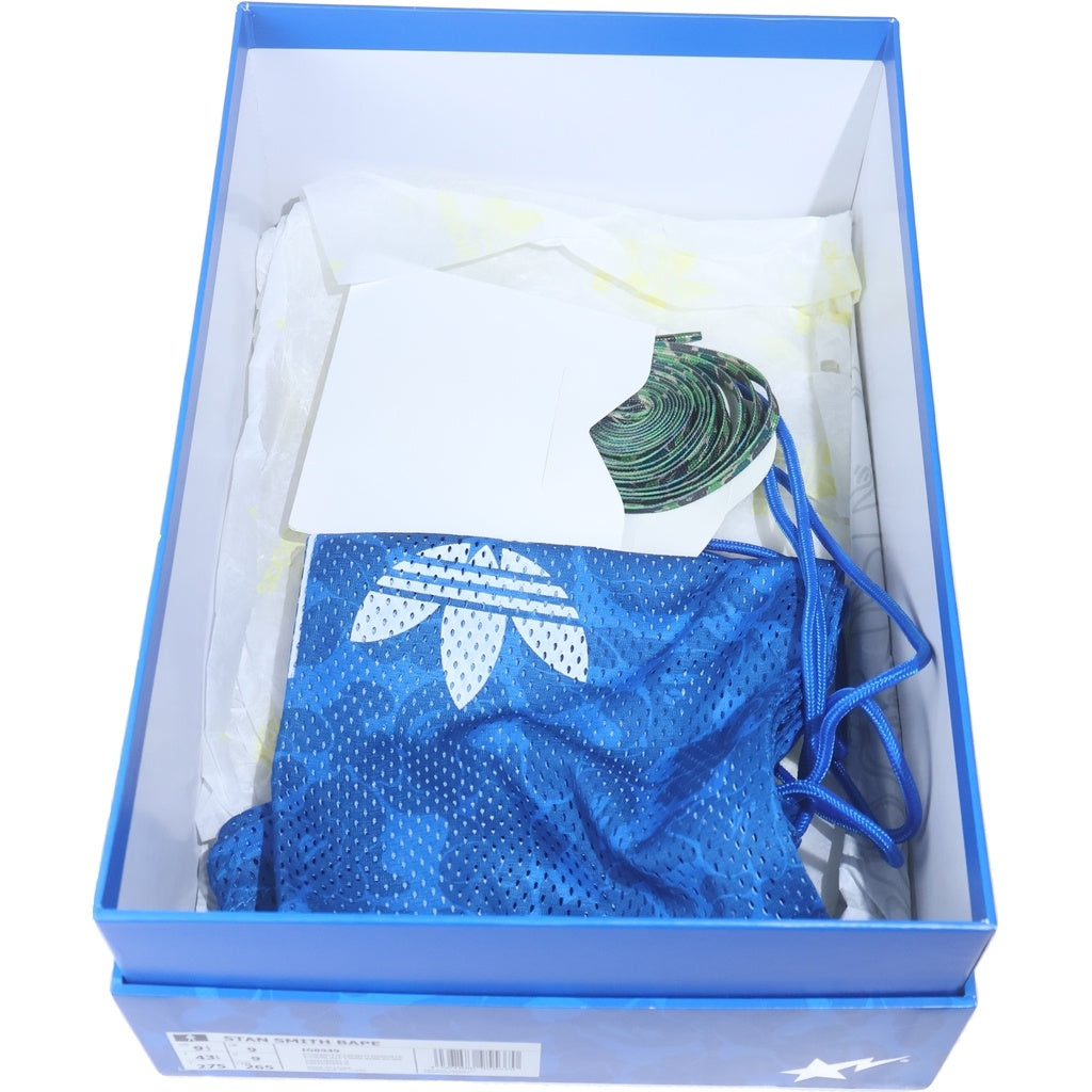 adidas(アディダス) ×A BATHING APE STAN SMITH ABC CAMO ア ベイシングエイプ スタンスミス カモ柄 ローカットスニーカー マルチ US9.5/27.5cm IG8949