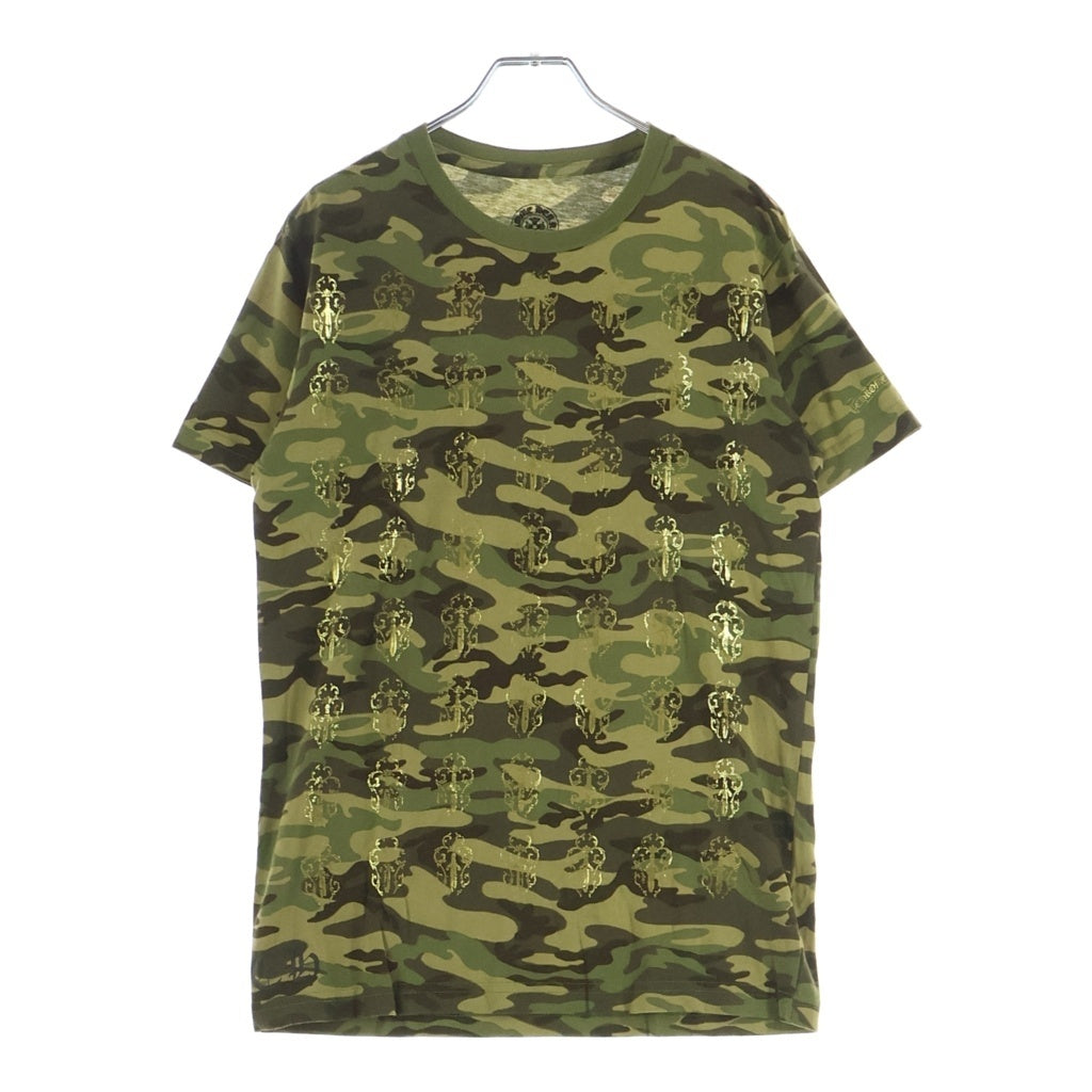 CHROME HEARTS(クロムハーツ) OLD S/S オールド ヴァインダガー総柄プリント 半袖Tシャツカットソー カモ