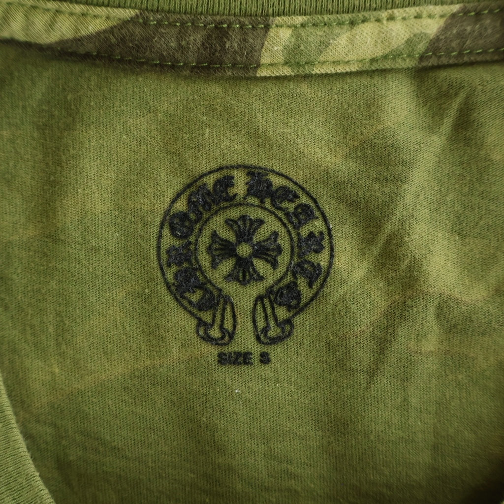 CHROME HEARTS(クロムハーツ) OLD S/S オールド ヴァインダガー総柄プリント 半袖Tシャツカットソー カモ