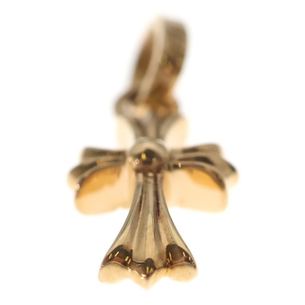 CHROME HEARTS(クロムハーツ) 22K CRS BBYFAT P/DIA ベイビーファットクロス PAVEダイヤ ペンダントトップ ゴールド BCA035 レディース