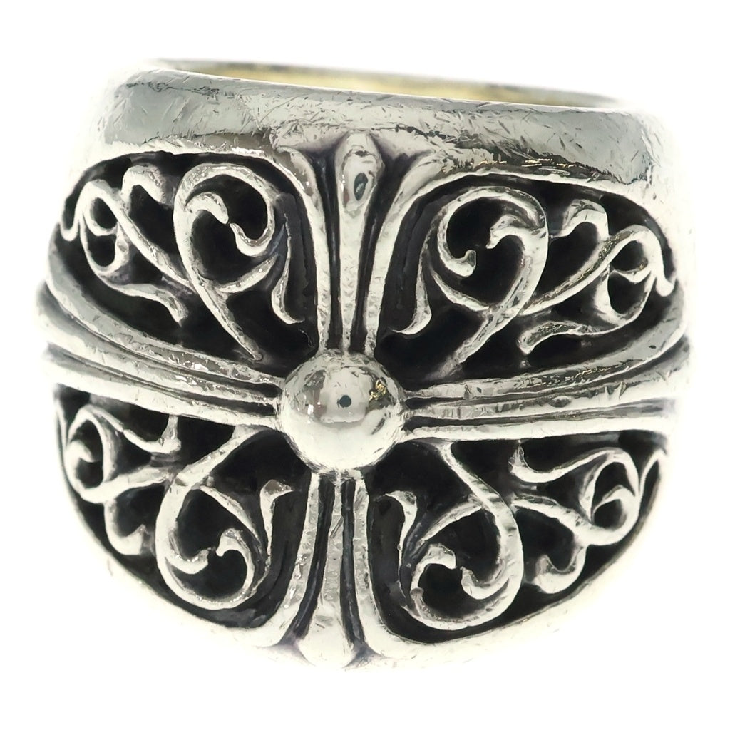 CHROME HEARTS(クロムハーツ) CLASSIC OVAL クラシックオーバルクロス リング シルバー BCA340