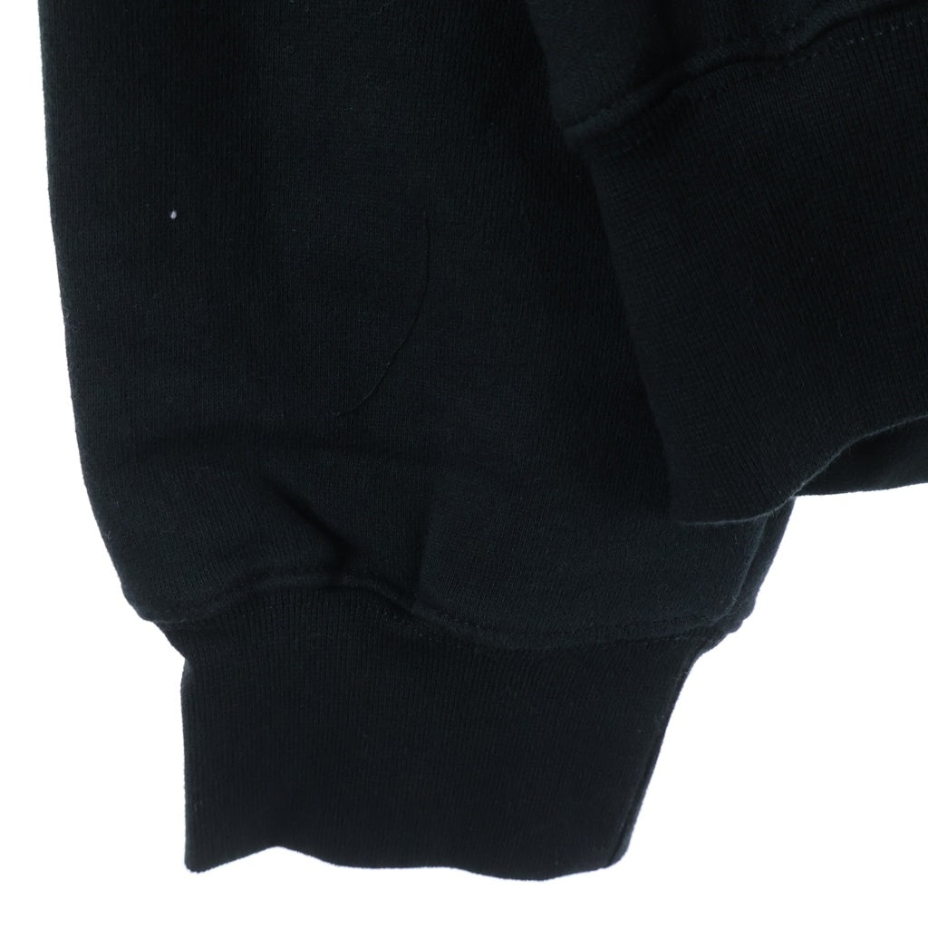 FEAR OF GOD ESSENTIALS(フィアオブゴッド エッセンシャルズ) バックロゴ リフレクタープリント プルオーバーパーカー フーディ ブラック