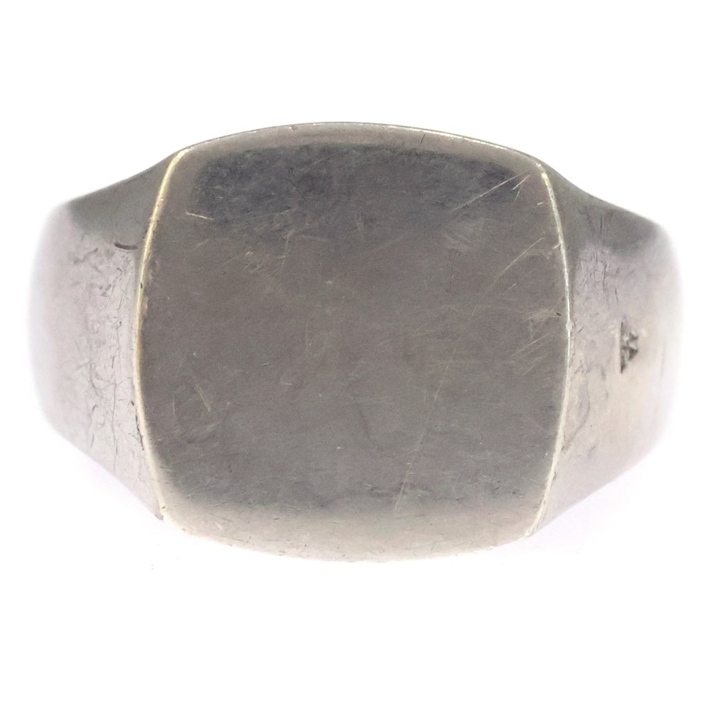 TOMWOOD(トムウッド) Cushion Cut Ring クッションカットリング サテン シルバー