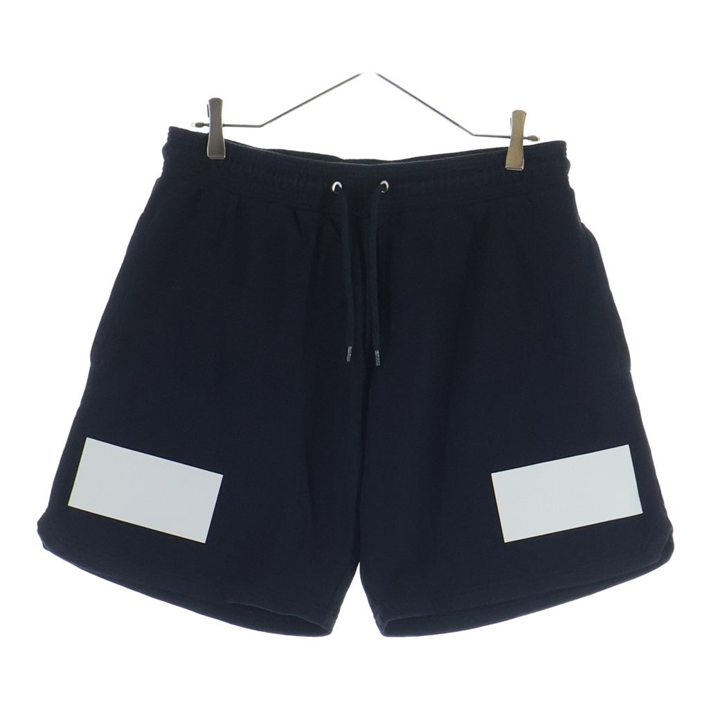 GIVENCHY(ジバンシィ) リフレクティブ ブランドロゴ プリント コットン ショートパンツ ブラック BM508B30AF