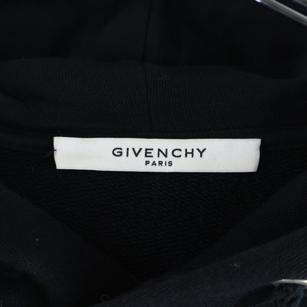 GIVENCHY(ジバンシィ) リフレクティブ ブランドロゴ プルオーバーパーカー フーディ ブラック BM70HH30AF
