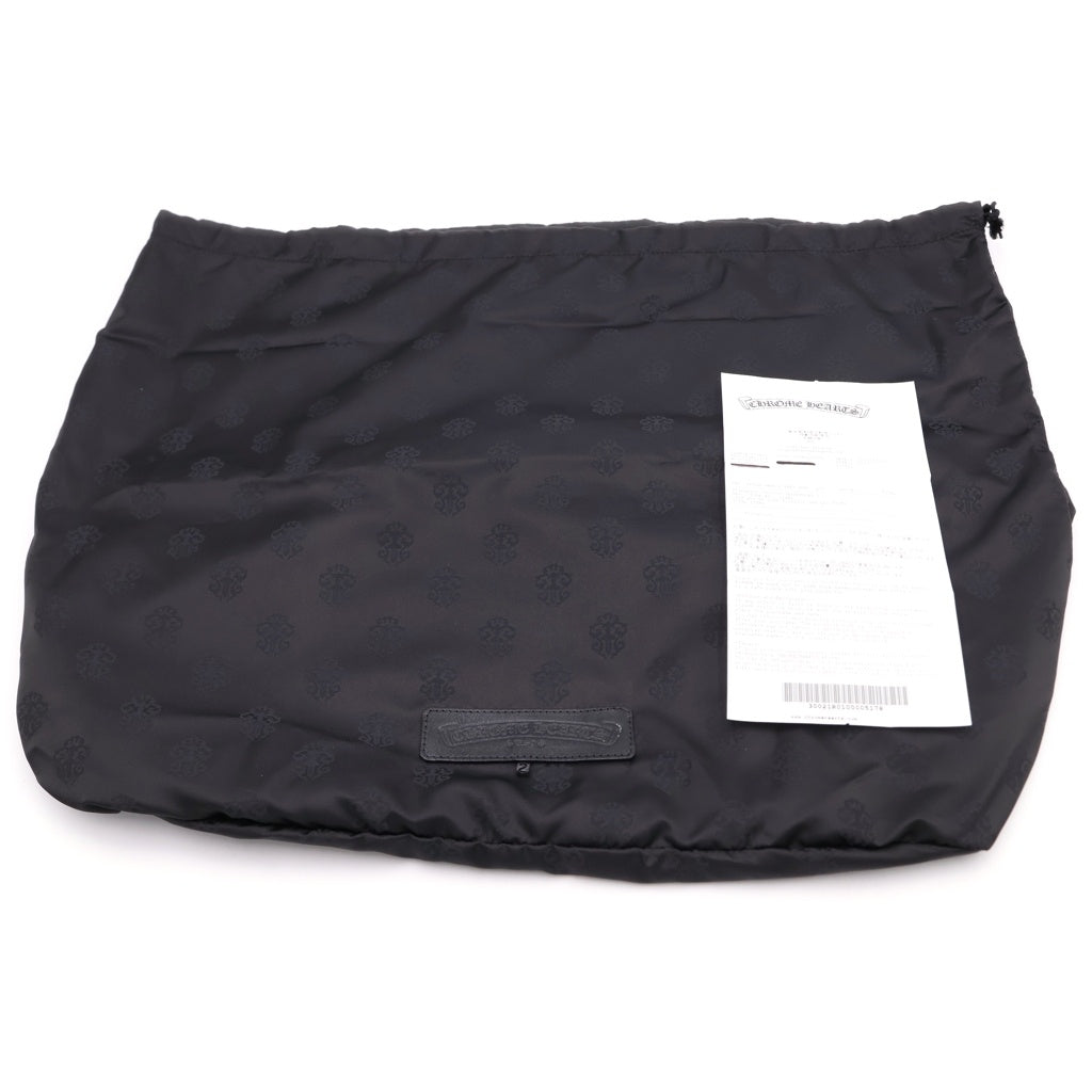 CHROME HEARTS(クロムハーツ) FS TOTE FSトート クロスパッチ付きレザートートバッグ ブラック