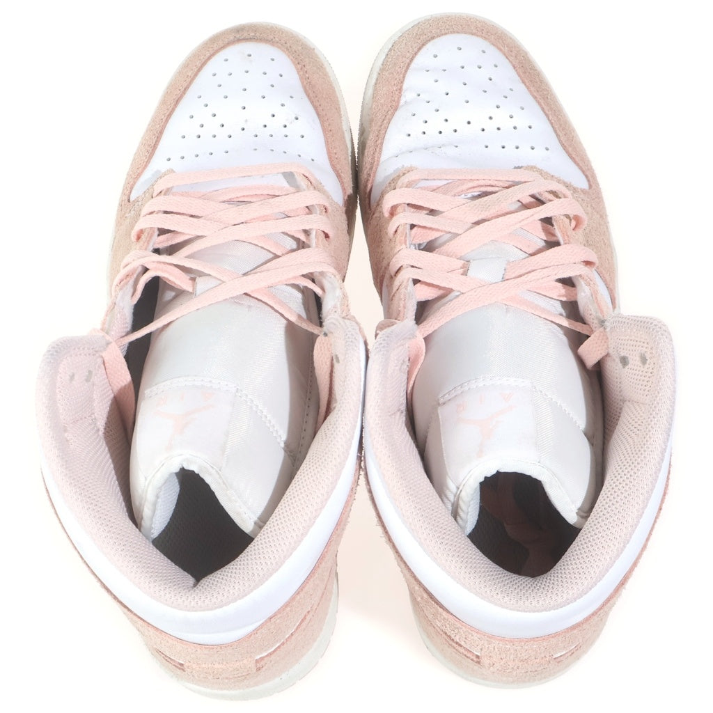NIKE(ナイキ) AIR JORDAN 1 MID SE エアジョーダン1 ハイカットスニーカー ピンク FN5215-161
